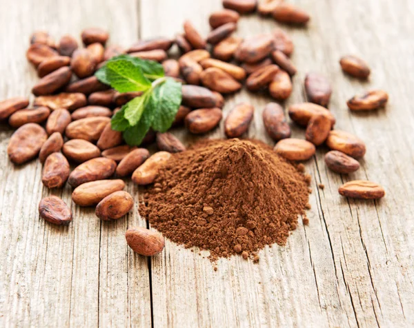 kakao tozu ve fasulye