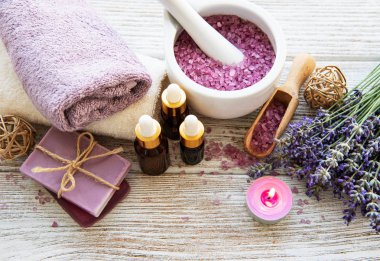 Lavanta spa ürünleri