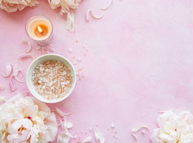 Şakayık ile Spa konsepti