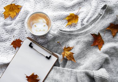 Pano ve kahveKlembord en koffie