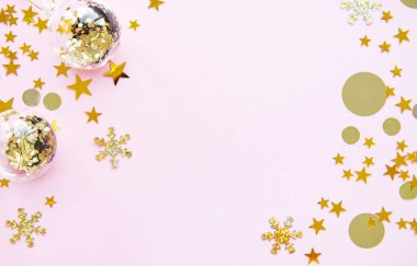 Pembe pastel şenlikli arka plan