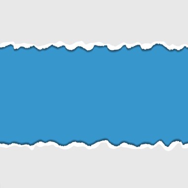 Çok renkli yırtık kağıt kenarlarının yaratıcı vektör çizim. Sanat tasarım. Web, baskı için gerçekçi renkli afişler. Sorunsuz arka plan. Soyut kavram grafik öğe kümesi