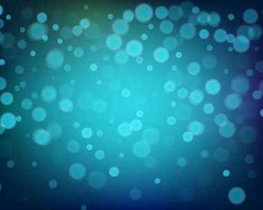 Saydam arka plan üzerinde izole dairesel parlayan bokeh yaratıcı vektör Illustration. Sanat Tasarım renkli glitter vintage sihirli ışıklar. Soyut kavram grafik öğesi