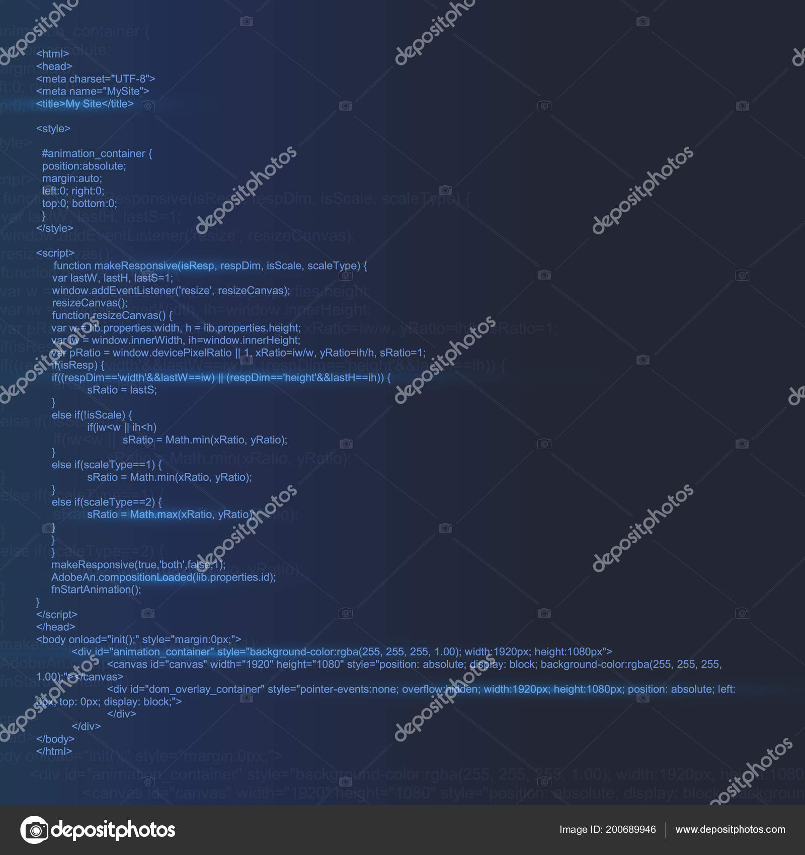 Creative vector illustration of programming HTML code on computer screen  isolated on background. Art design website digital page. Program listing  view. Abstract concept graphic technology element Stock Vector by  ©MIKHAIL_GRACHIKOV 200689946, image size:1600x1700