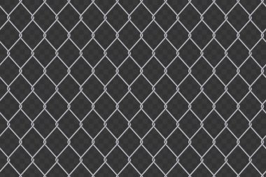 Zincir bağlantı çit tel yaratıcı vektör çizim şeffaf arka plan üzerinde izole çelik metal kafes. Sanat Tasarım geçit yaptı. Hapishane bariyer, özelliği güvenli. Soyut kavram grafik öğesi