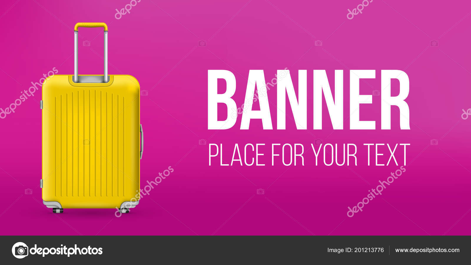 large plastic suitcase