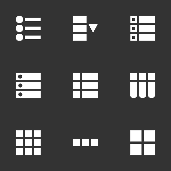 ハンバーグ Ui、Ux メニュー ユーザー インターフェイス ナビゲーション アイコンの背景に分離された創造的なベクトル イラスト。アート デザイン web ナビゲーション インターフェイス ボタン コントロール。抽象的な概念グラフィック要素 — ストックベクタ