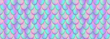 Holografik mermaid kuyruk arka plan şeffaf arka plan üzerinde izole yaratıcı vektör Illustration. Sanat Tasarım mesh degrade sihirli balık cilt. Soyut kavram grafik su perisi öğesi