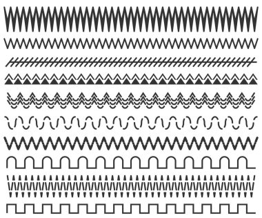 Elle çizilmiş çizgi çerçeve kümesi üzerinde şeffaf arka plan izole yaratıcı vektör Illustration. Sorunsuz doodle geometrik desen. Sanat Tasarım kroki süsler. Soyut kavram grafik öğesi