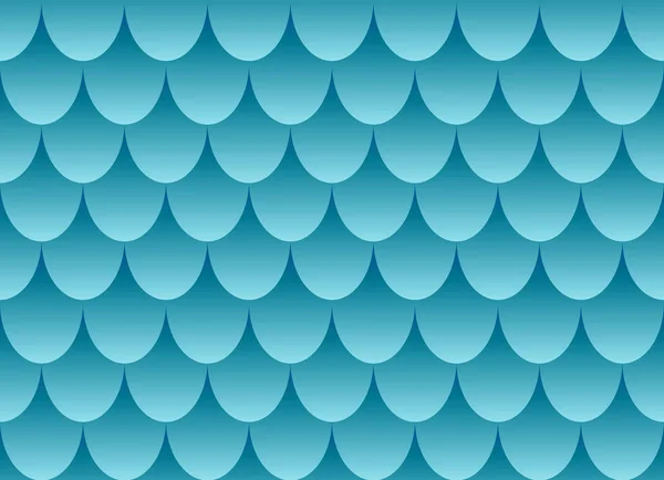 Illustration vectorielle créative de fond holographique de queue de sirène isolé sur fond transparent. Art design mesh gradient magique peau de poisson. Concept abstrait élément graphique eau-nymphe — Image vectorielle
