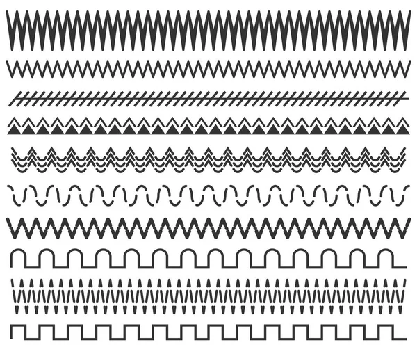 Kreativa vektorillustration av handritade linje ramar som isolerad på transparent bakgrund. Sömlös doodle geometriska mönster. Konstdesign skiss ornament. Abstrakt begrepp grafiskt element — Stock vektor