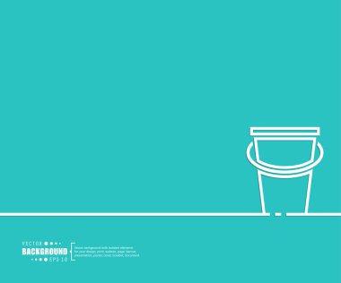 Yaratıcı soyut kavram vektör çizgi çizmek için web, mobil uygulaması, illüstrasyon şablon tasarım, iş Infographic, sayfa, broşür, afiş, tanıtım, poster, kapak, kitapçık, belge arka plan.