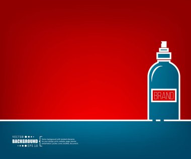Yaratıcı soyut kavram vektör çizgi çizmek için web, mobil uygulaması, illüstrasyon şablon tasarım, iş Infographic, sayfa, broşür, afiş, tanıtım, poster, kapak, kitapçık, belge arka plan.
