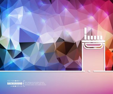 Yaratıcı soyut kavram vektör çizgi çizmek için web, mobil uygulaması, illüstrasyon şablon tasarım, iş Infographic, sayfa, broşür, afiş, tanıtım, poster, kapak, kitapçık, belge arka plan