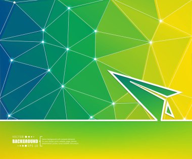 Yaratıcı soyut kavram vektör çizgi çizmek için web, mobil uygulaması, illüstrasyon şablon tasarım, iş Infographic, sayfa, broşür, afiş, tanıtım, poster, kapak, kitapçık, belge arka plan