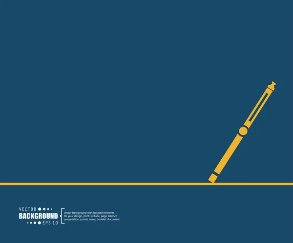 Resumen Concepto Creativo Vector Línea Dibujar Fondo Para Web Aplicación — Vector de stock