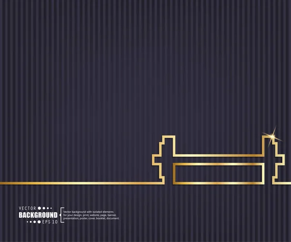 Resumen Concepto Creativo Vector Línea Dibujar Fondo Para Web Aplicación — Vector de stock