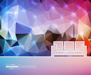 Yaratıcı soyut kavram vektör çizgi çizmek için web, mobil uygulaması, illüstrasyon şablon tasarım, iş Infographic, sayfa, broşür, afiş, tanıtım, poster, Kapak kitapçığı belge arka plan