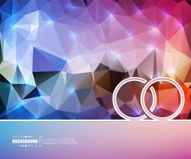 Yaratıcı soyut kavram vektör çizgi çizmek için web, mobil uygulaması, illüstrasyon şablon tasarım, iş Infographic, sayfa, broşür, afiş, tanıtım, poster, Kapak kitapçığı belge arka plan