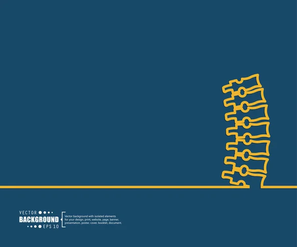 Abstrato Criativo Conceito Vetor Linha Desenhar Fundo Para Web Aplicativo —  Vetores de Stock
