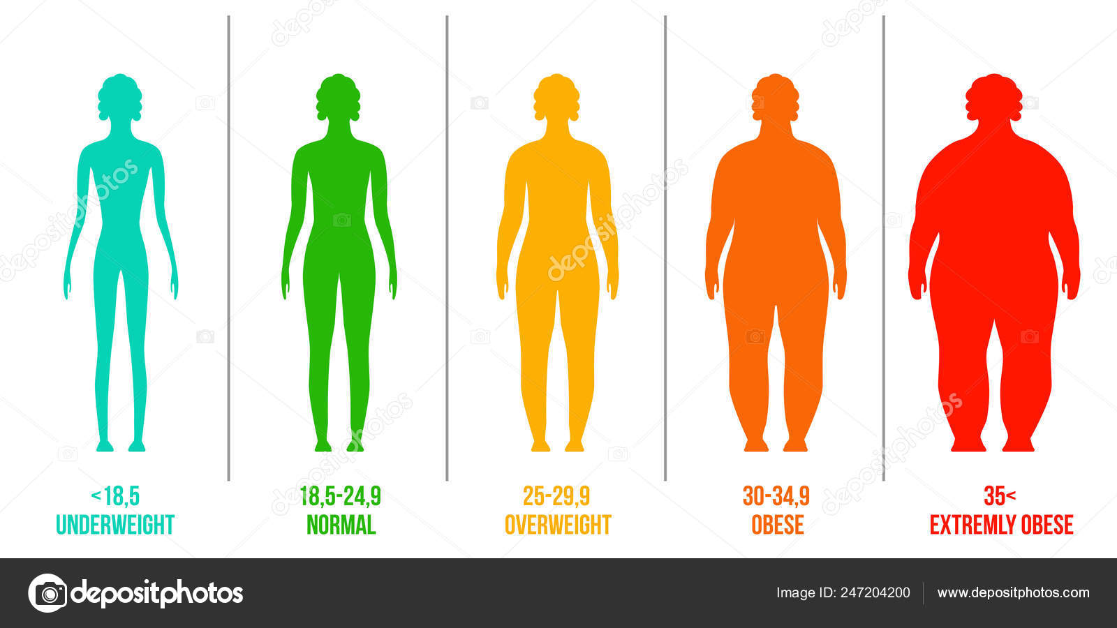 Body Mass Chart For Males