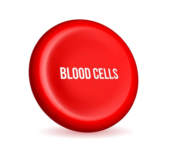 创意向量说明红细胞流, 微生物医用红细胞分离白色透明背景。艺术设计医学。抽象概念图形科学元素 — 图库矢量图片