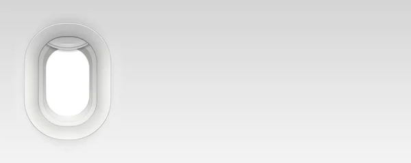 Ilustración vectorial creativa de la ventana del avión de vuelo, agujeros de buey planos en blanco aislados sobre fondo transparente. Aviones de diseño artístico iluminador abierto y cerrado. Concepto abstracto elemento gráfico — Archivo Imágenes Vectoriales