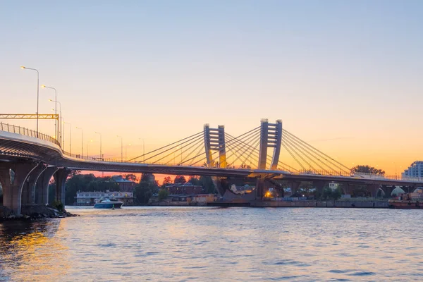 Vista sul ponte di Betancourt. San Pietroburgo. Russia — Foto Stock