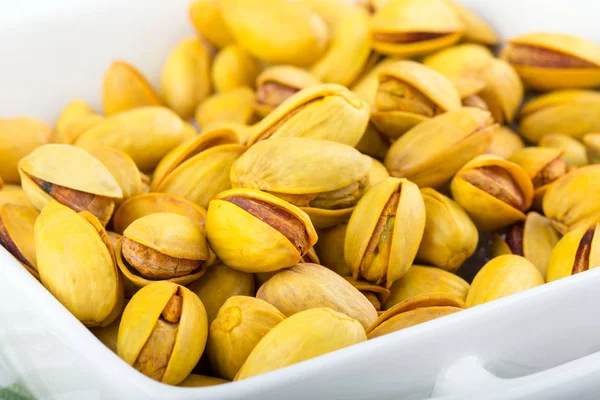 Pistacchi Gusci Gialli Arrosto Con Zafferano — Foto Stock