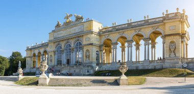 Schonbrunn Sarayı 'nda Gloriette Viyana