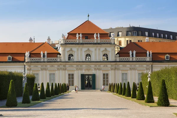 Viyana Daki Belvedere Sarayı — Stok fotoğraf