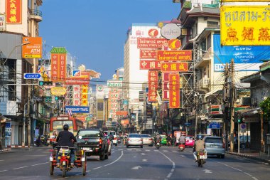 Çin Mahallesi, Yowarat Yolu, Bangkok. Tayland
