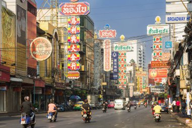 Çin Mahallesi, Yowarat Yolu, Bangkok. Tayland