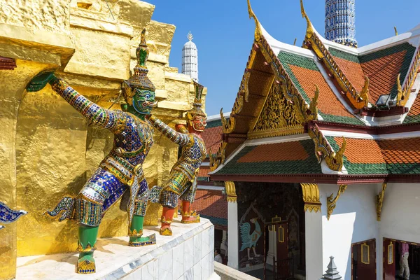Wat-Phra-Kaew, Bangkok — Zdjęcie stockowe
