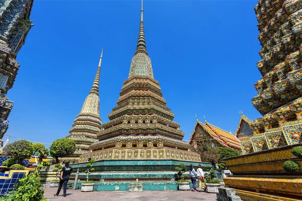 Kompleks Wat Po w Bangkoku — Zdjęcie stockowe