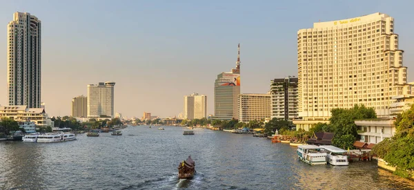 Tailandia Bangkok Cercanías Río Chao Phraya —  Fotos de Stock