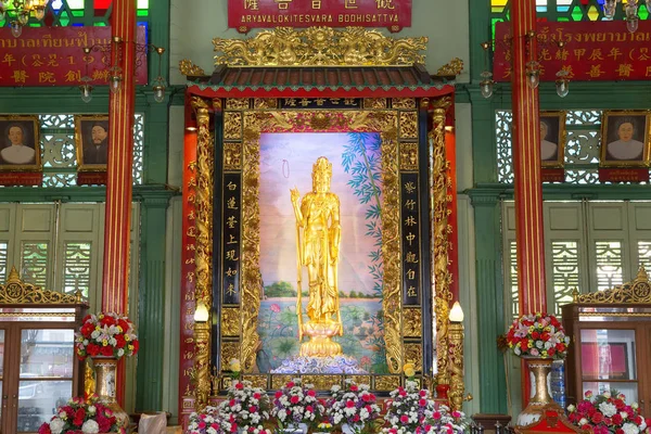 Anyavalokitesvara Boothisatva храм, Китай — стокове фото