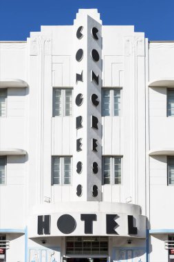 Miami, Art deco facade of congress hotel