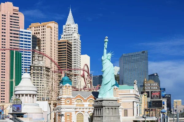 Las Vegas, het New York Hotel — Stockfoto
