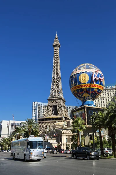Las Vegas, a famosa avenida, a Strip — Fotografia de Stock