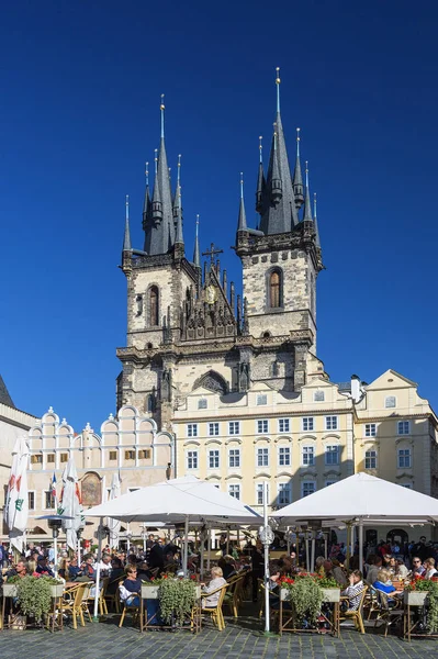 Deset kostelů v Praze — Stock fotografie
