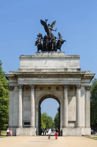 London, Wellington Arch — стокове фото