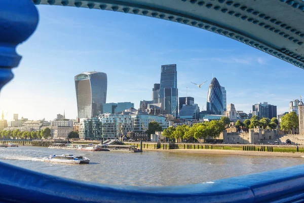 City of London een van de toonaangevende centra van de mondiale financiën — Stockfoto