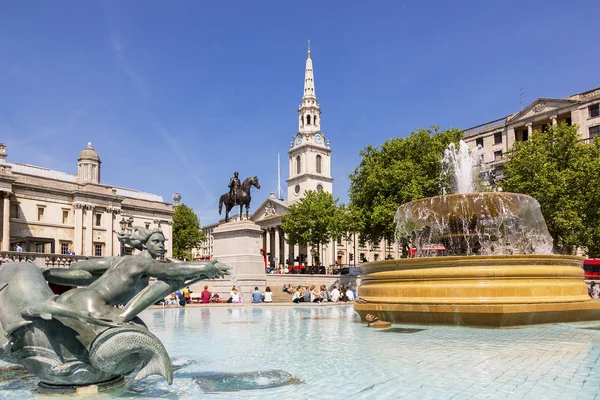 Trafalgar Square, Gran Londres, Inglaterra —  Fotos de Stock