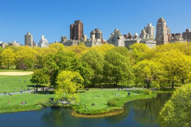 Central Park çevresindeki yüksek binalar