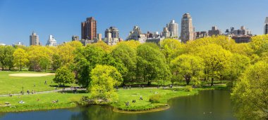 Central Park çevresindeki yüksek binalar