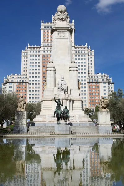 Madrid, Plaza de Espana — Stock Fotó