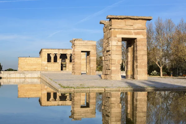 Madrid, templo de Debod —  Fotos de Stock