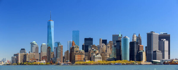 New York City, view of One World Trade Center