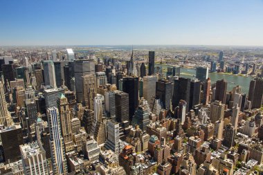 New York, Empire State Binası 'ndan Hava Görüntüsü